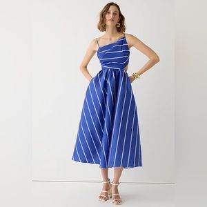 NWT J Crew side-cutout midi dress